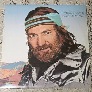 Willie Nelson Always On My Mind LP Vinyl Records 1982 CBS